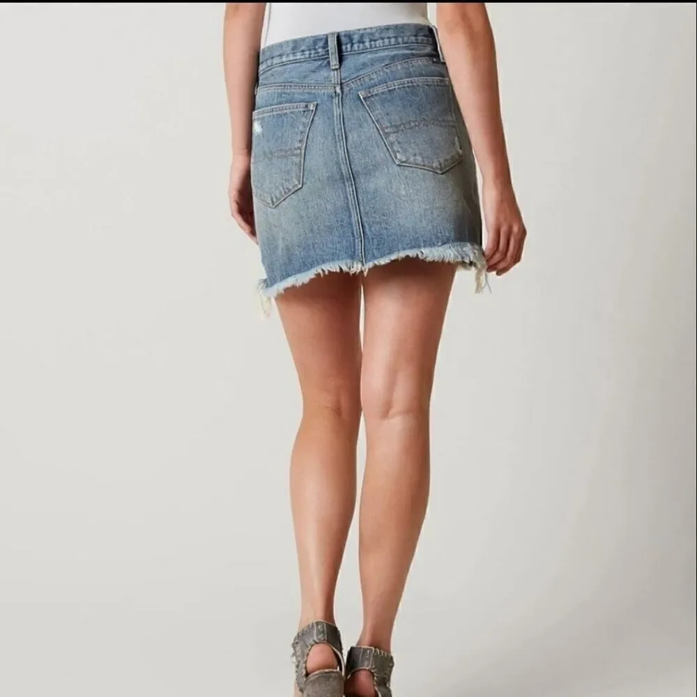Lucky Brand Women's Old Favorite Mini Skirt blue S
